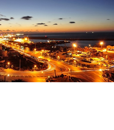 Harbor Seawall construction